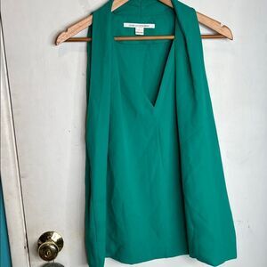 Diane Von Furstenberg dress sleeveless blouse office wear